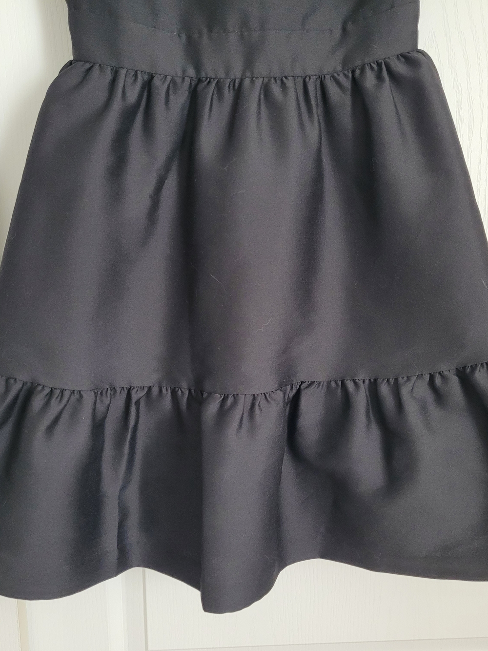 kate spade Black Sleeveless Pearl-Embellished Fit-and-Flare Mini Dress - Picture 3 of 11